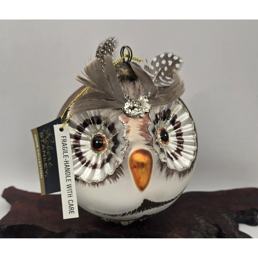 Large Robert Stanley OWL Ornament Christmas 5